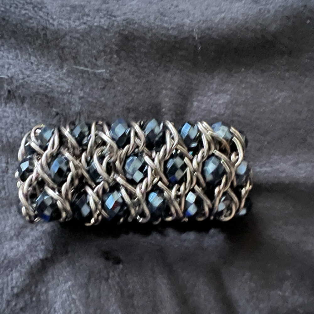 Black & Silver Cuff